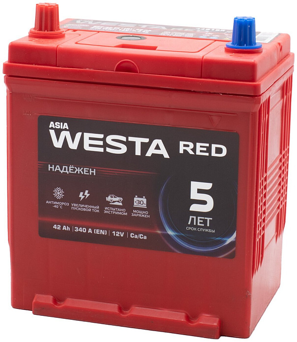 Аккумулятор westa red 60